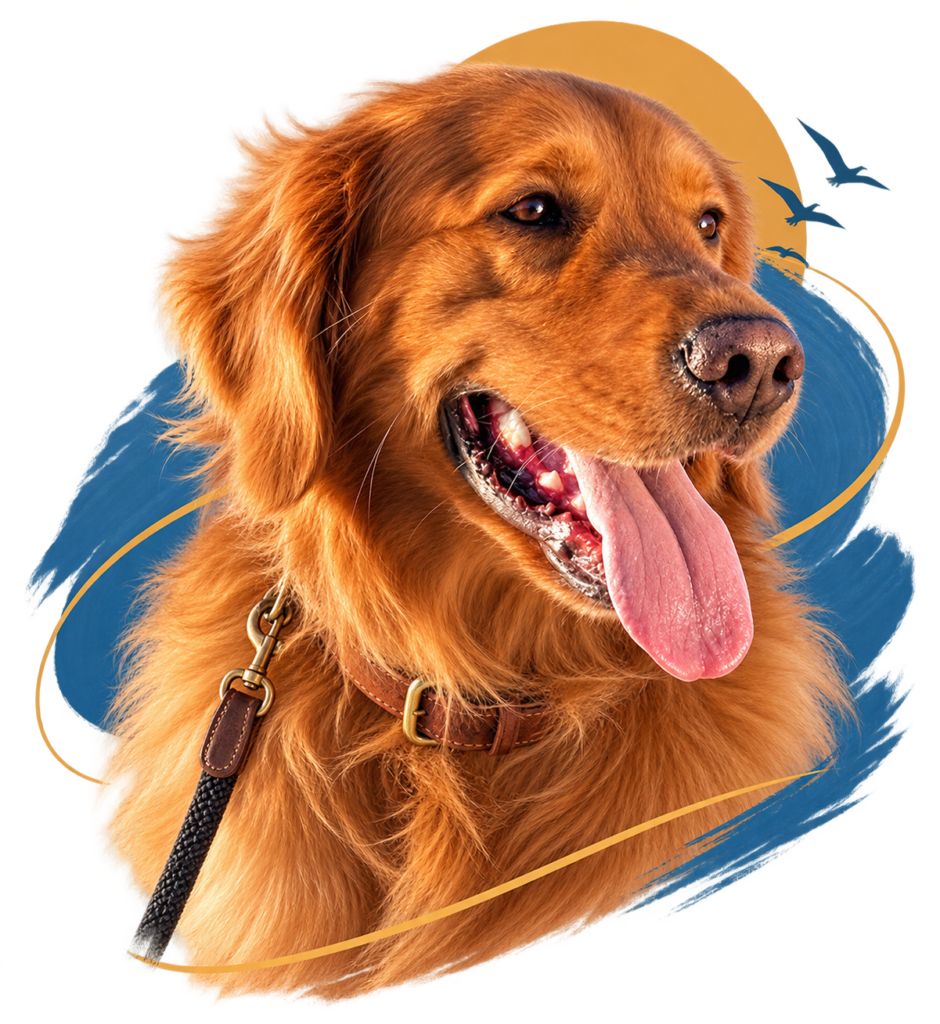 Simba the Golden Retriever Dog